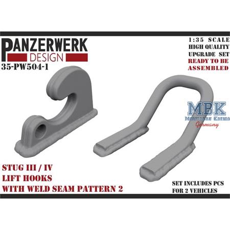StuG III / IV lift hooks Pattern 2 (1:35)