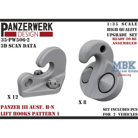 Panzer III Ausf. H-N lift hooks 1
