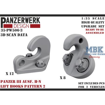 Panzer III Ausf. H-N lift hooks 2
