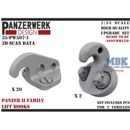 Panzer II lift hooks