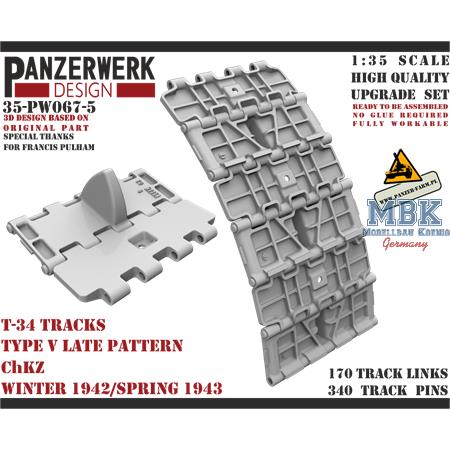 T-34 V late Tracks 1/35