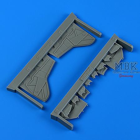 Macchi MC.202 Undercarriage Covers - Early version