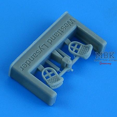 Westland Lysander Mk.I/III pedals