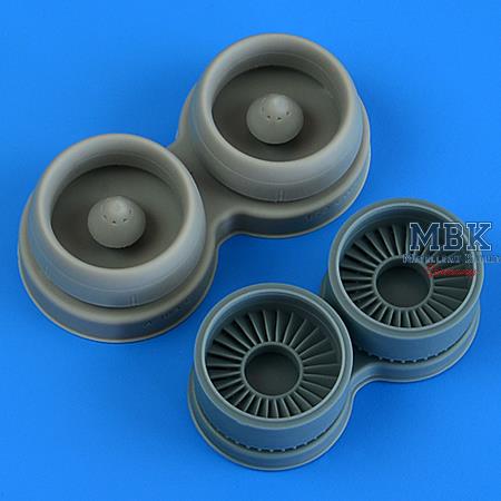 A-10A/C Thunderbolt II correct fan blades