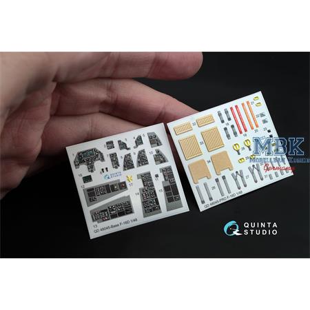 F-16D (Block 30/40/50) 3D-Printed & coloured Int.