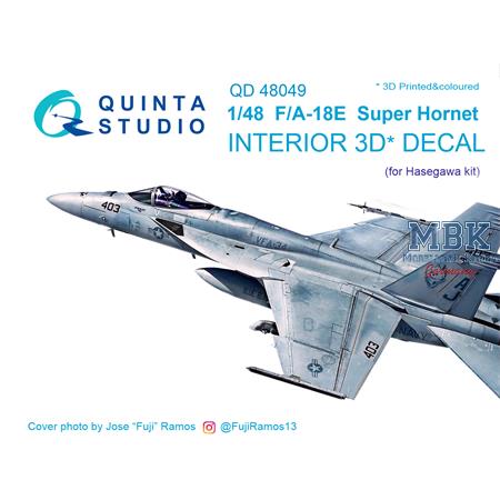 F/A-18E  3D-Printed & coloured Interior