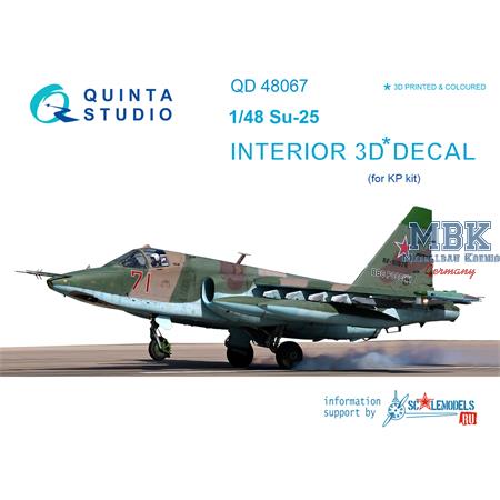 Su-25  3D-Printed & coloured Interior