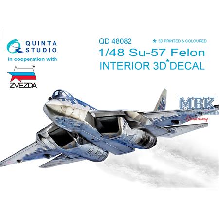 Su-57 3D-Printed & coloured Interior