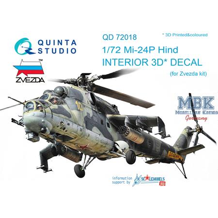 Mi-24P Hind  3D-Printed & coloured Interior
