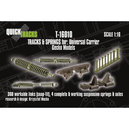 Tracks & Springs f.Universal Carrier (Gecko Model)