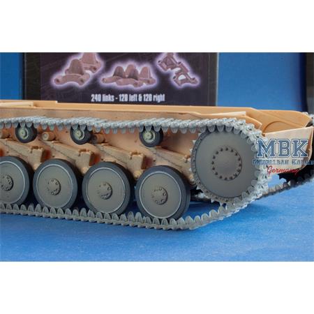 Panzer II Ausf. A-C, F, Maultier 3,5t tracks