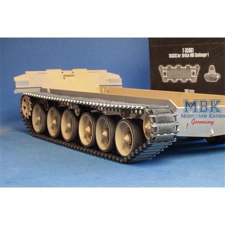 British MBT Challenger 1 tracks