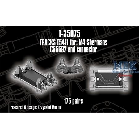 T54E1 tracks, C55592 end connector