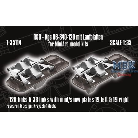 RSO tracks Kgs 66/340/120 mit Laufplatten