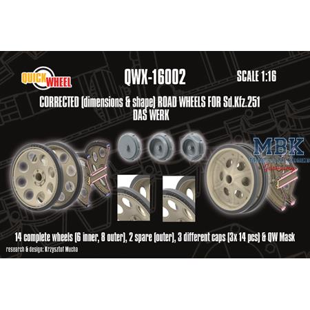 X-Pack Sd.Kfz.251 road wheels