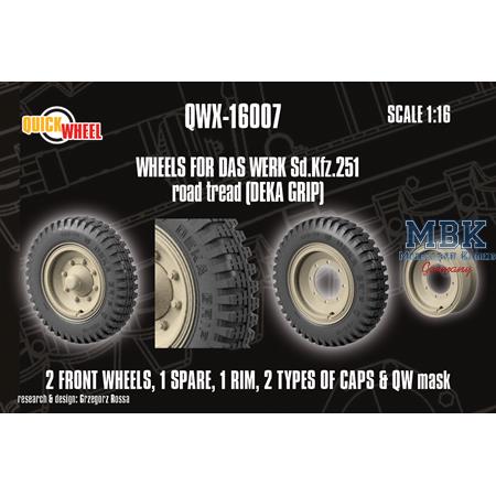 X-Pack Sd.Kfz.251 common offroad wheels (Deka)