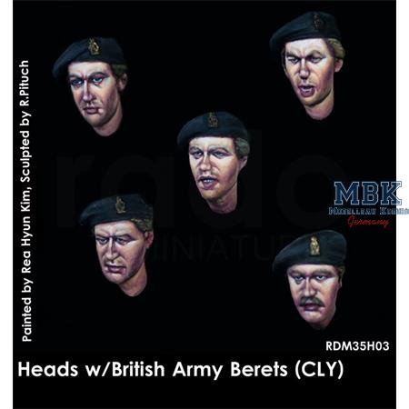 Headset -  5 Heads British Army Berets