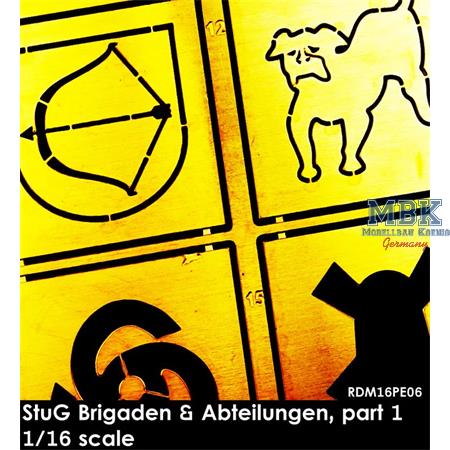 StuG Abteilungen & Brigaden part 1