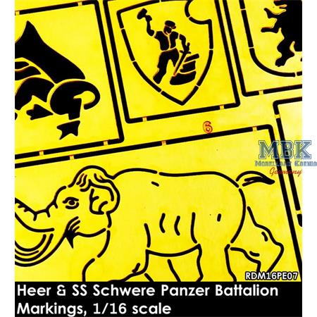 Heer & Waffen SS schwere Panzer Battalion