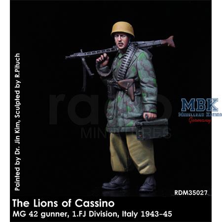 The Lions of Cassino -MG42 Gunner 1.FJ Division