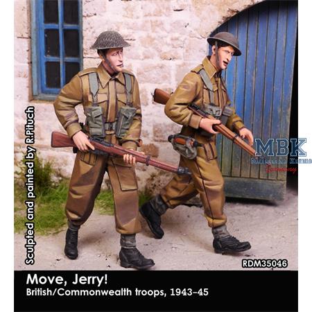 Move, Jerry - Normandy 1944 -  Big Set 4 Figuren