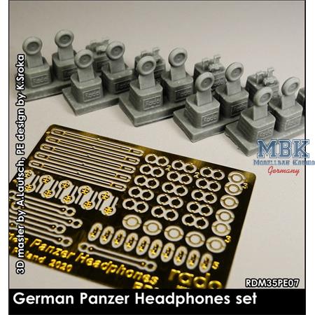 Kopfhörer Set / German Panzer Headphones Set