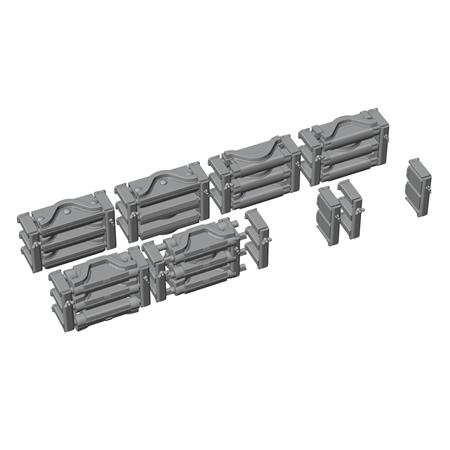 Sherman track stowage racks (T54E1, T54E2 and T62)