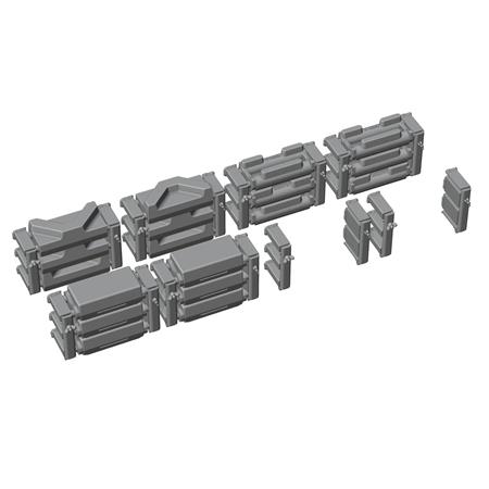 Sherman track stowage racks (T49, T48 and T51)