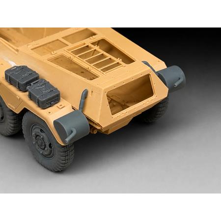 Correct, factory fresh Sd.Kfz. 234 mufflers (GP)