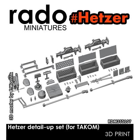Hetzer Detail-up set (Takom)