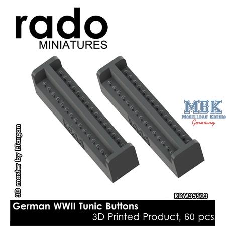 German Tunic Buttons / Deutsche Uniformknöpfe