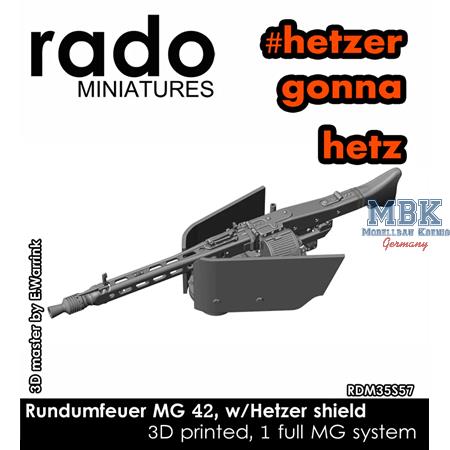 Rundumfeuer MG42 Hetzer