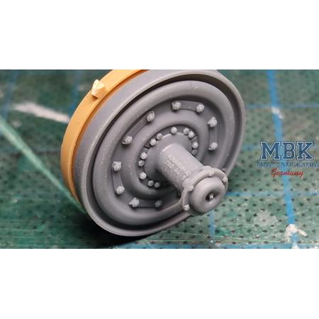 Correct Tiger II B, early/mid wheel discs (RFM)