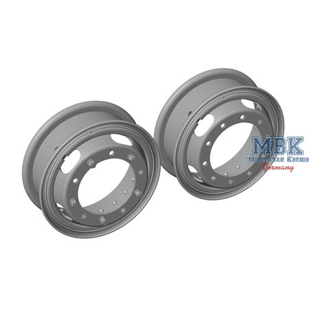 Sd.Kfz. 234 rims, early/late w. and w/o studs