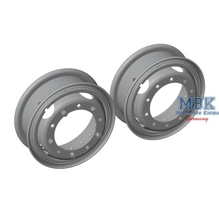 Sd.Kfz. 234 rims, early/late w. and w/o studs