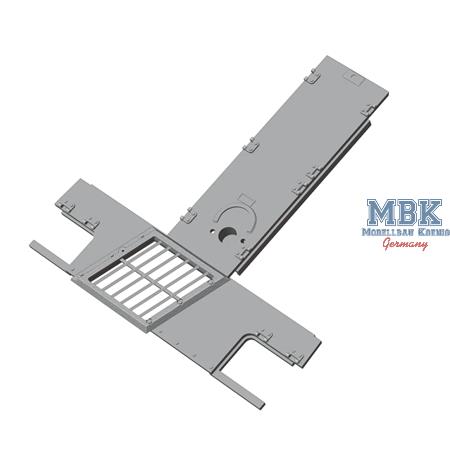 Correct engine deck for Hetzer late (for Takom)