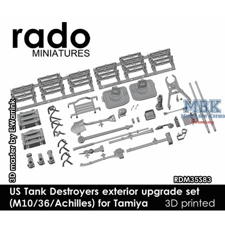 US Tank Destroyer Ext. upgrade M10/M36/Achilles