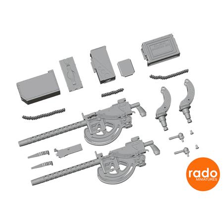 US M1919 Browning, D7431 mount
