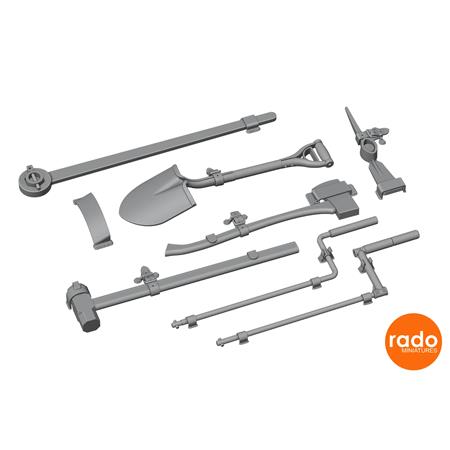 Sherman tanks exterior upgrade set (US/British)