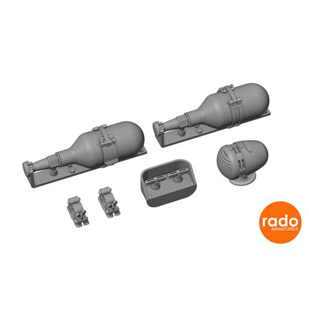 Sherman tanks exterior upgrade set (US/British)