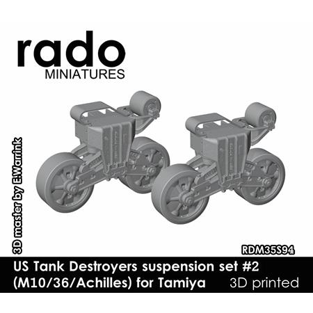 US Tank Destroyers suspension set (Tamiya)