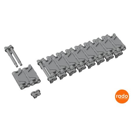 Sherman tracks set, T54E1 (170 workable links)