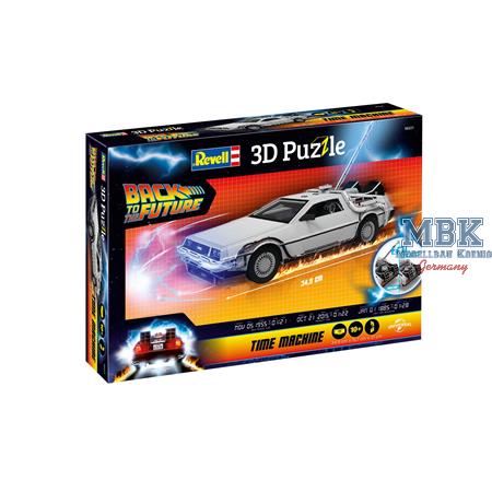 3D Puzzle: Time Machine "Back to the Future"
