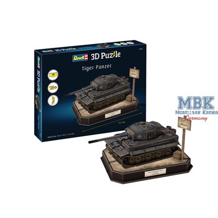 3D Puzzle: Tiger I Tank
