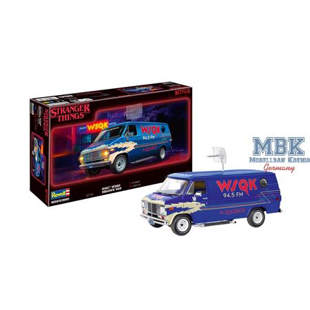 "Stranger Things" GMC WSQK Squawk Van
