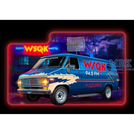 "Stranger Things" GMC WSQK Squawk Van