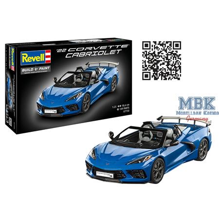 CORVETTE C8 Cabriolet (1:25)