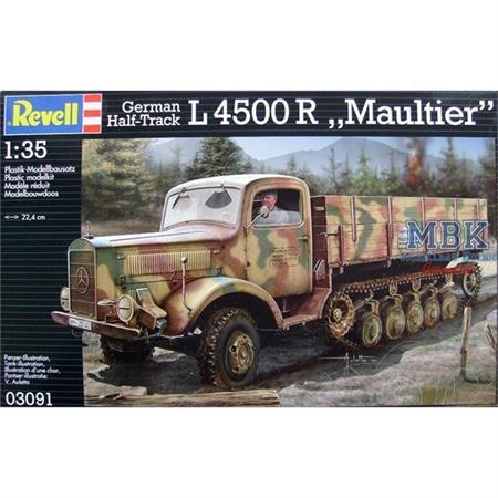 German Half-Track L4500R "Maultier"