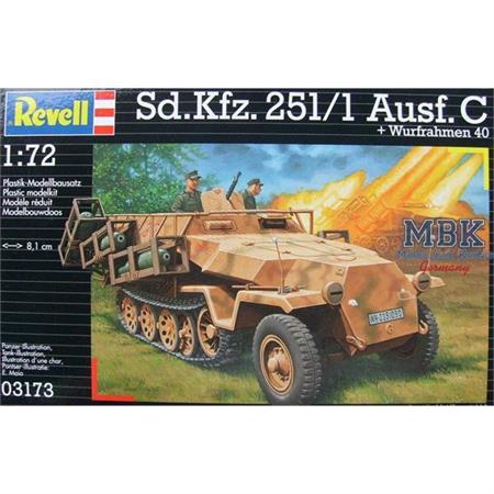 Sd.Kfz. 251/1 Ausf. C + Wurfrahmen 40