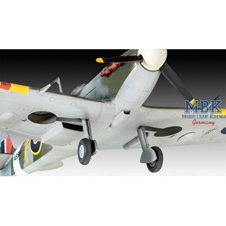 Combat Set  Bf109G-10 & Spitfire Mk.V